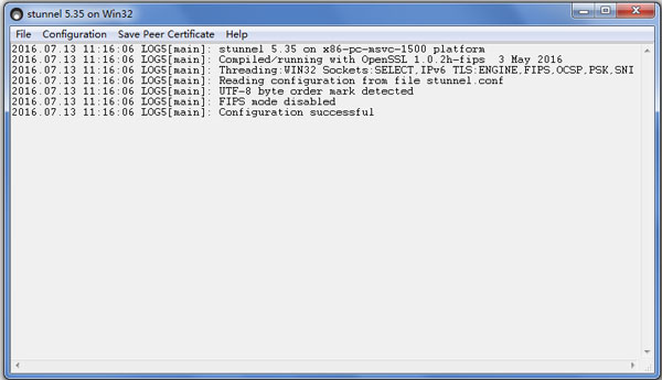 Stunnel(TLS/SSL服务) V5.35 英文版