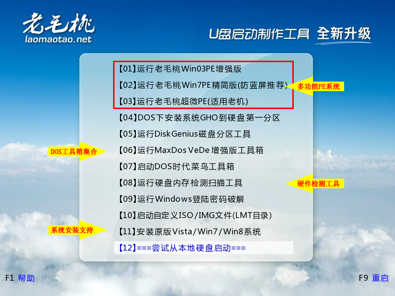 老毛桃U盘启动盘制作工具Build 2.1.2免费版(3)