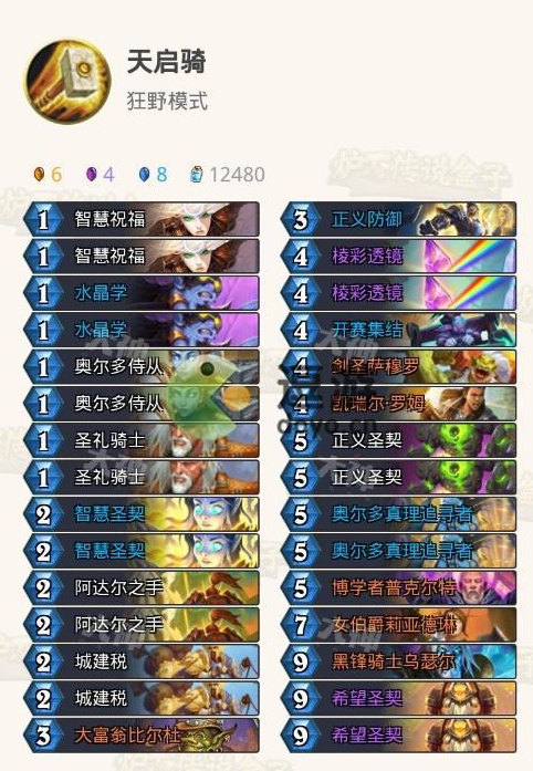 天启骑士卡组攻略