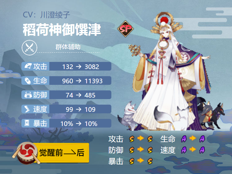 2022阴阳师稻荷神御馔津鼬御魂搭配什么-SR式神稻荷神御馔津御魂搭配2022