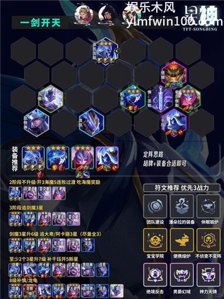 金铲铲之战三星剑魔怎么玩 金铲铲之战S17三星剑魔阵容推荐