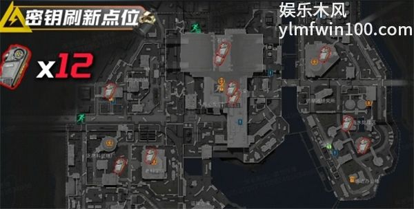 三角洲行动核电站密钥在哪里 三角洲行动核电站密钥刷新点位