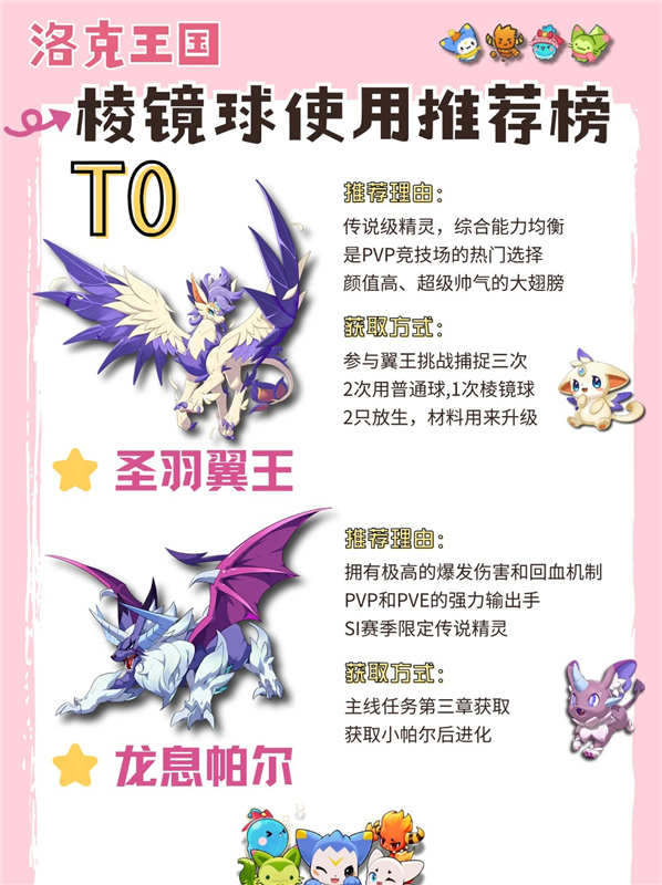 洛克王国世界｜棱镜球使用推荐榜，新手不要乱用!!!