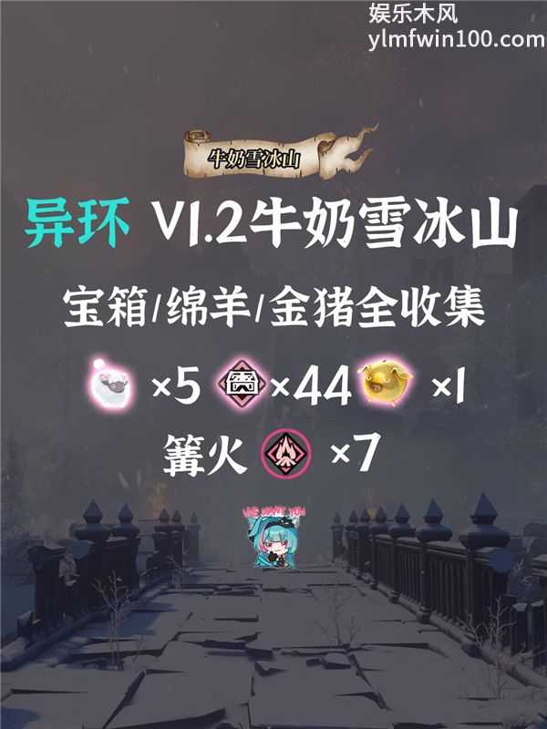 异环V1.2沃伦大陆-牛奶雪冰山区域全收集汇总攻略