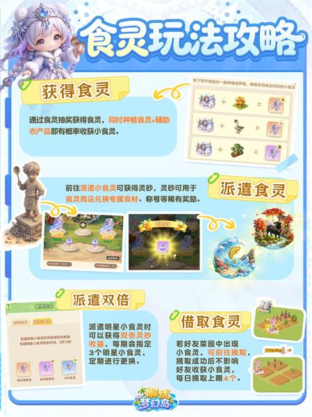 解忧梦幻岛如何获取食灵 解忧梦幻岛食灵获取攻略