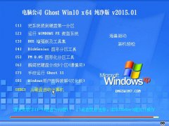 ���Թ�˾ Ghost Win10 x64 ������ V2015.01