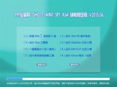 999������ Ghost WIN7 x64 SP1 �콢�ȶ��� 2015.06