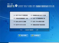 ��ȼ��� Ghost Win7 64λ���Գ�װ���� v2015.06