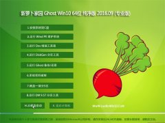 ���ܲ���԰ Ghost Win10 64λ �Զ�������� 2016��09��
