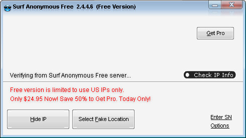 Surf Anonymous(IP���ع���) V2.4.4.6 Ӣ�İ�