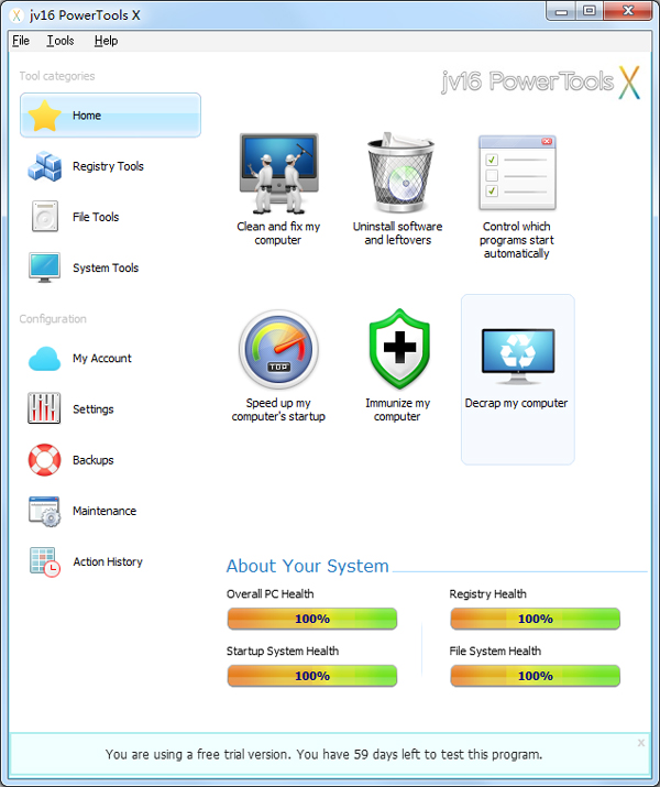 jv16 PowerTools X(ϵͳ�Ż�����) V4.0.0.1492 Ӣ�İ�