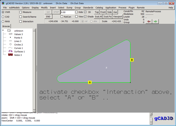 gCAD3D(��ͼ����) V2.26 Ӣ�İ�