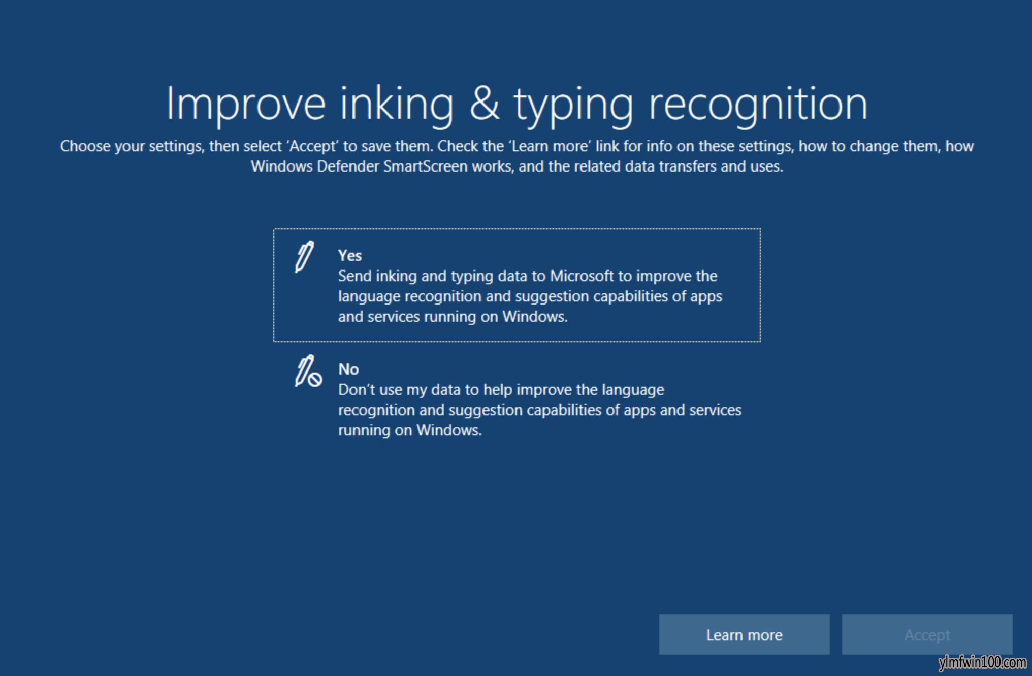 雨林木风Windows 10 RS4快速预览版17115更新:加强隐私设置
