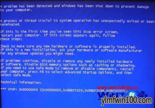 �йش�win10ϵͳװ�Ա���������µ�����������0x000000F4��ν��