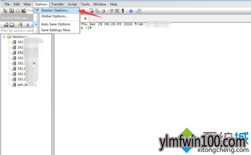 win10系统使用SecureCRT出现中文乱码的解决方法(1)