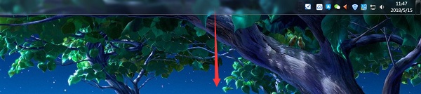 WIN10系统桌面工具栏在上面怎么办?解决桌面工具栏在上面的方法
