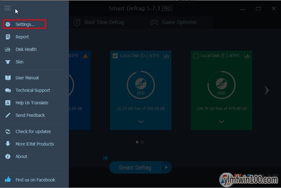SmartDefrag中文需要怎么设置?SmartDefrag设置为中文方法