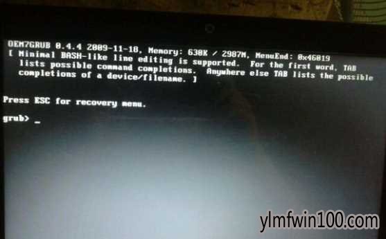 Win7系统电脑启动失败出现grub>如何解决 Win7系统电脑启动失败出现grub>如何解决