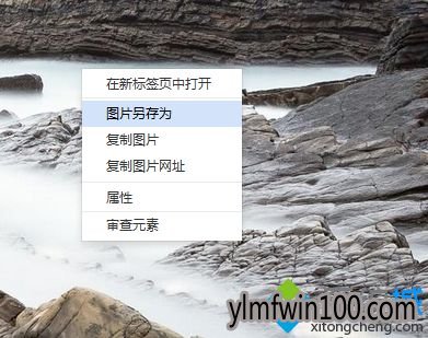 WIN10系统电脑浏览器右键菜单没有图片另存为怎么解决的方法 WIN10系统电脑浏览器右键菜单没有图片另存为怎么解决的方法