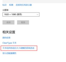 WIN8系统电脑软件字体模糊该怎么解决的方法