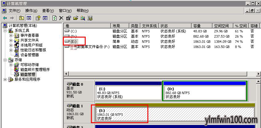 XP系统电脑磁盘管理显示状态良好(有危险)怎么解决的方法