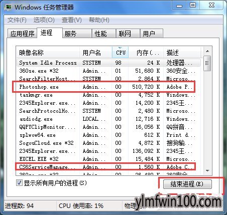 怎么强制关闭电脑程序?WIN7系统电脑程序如何强制关闭的教程