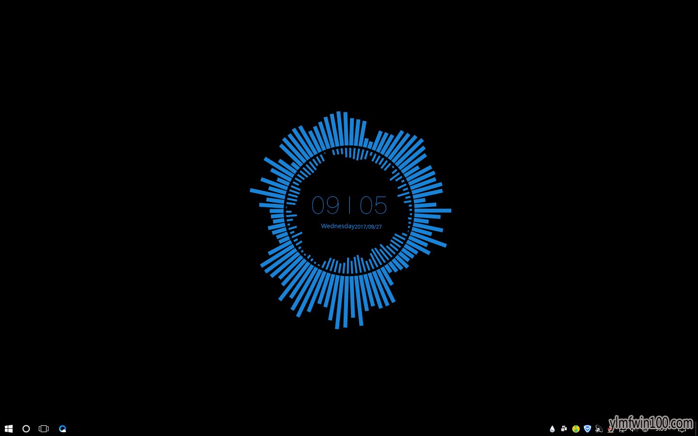 雨林木风WIN10系统电脑回收站如何隐藏?
