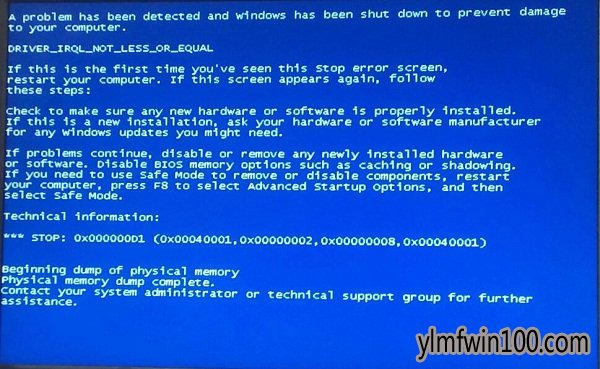 win7ϵͳ����������ʾ����0x000000d1��ô���