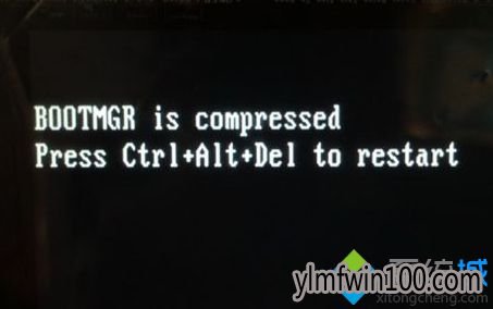 WIN7系统电脑开机提示BOOTMGR is compressed无法启动怎么办? WIN7系统电脑开机提示BOOTMGR is compressed无法启动怎么办?