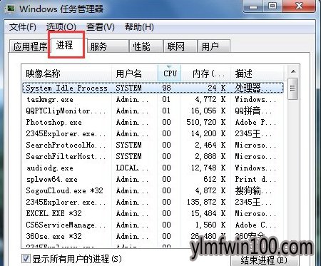 雨林木风Win10系统强制关闭电脑程序的方法