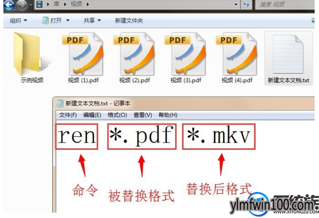 W7旗舰版系统电脑怎么批量修改文件名称的方法 W7旗舰版系统电脑怎么批量修改文件名称的方法