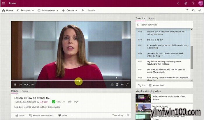 Microsoft Steams平台整合增强视频互动性提升学习效果