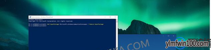 笔记本win10系统电脑自带的Mail应用程序怎么如何删除的教程 笔记本win10系统电脑自带的Mail应用程序怎么如何删除的教程