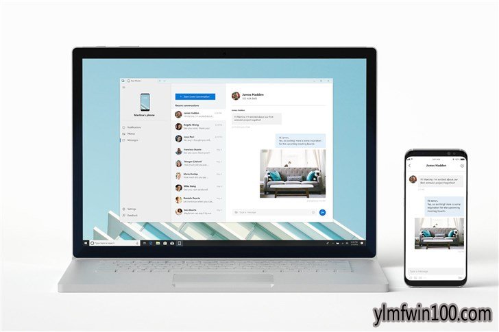 Windows 10《你的手机》镜像安卓手机屏幕