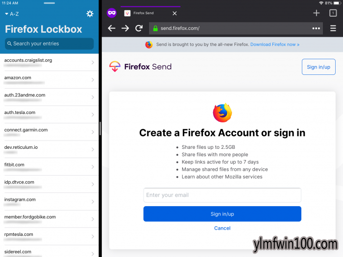 Mozilla Firefox的iOS版本更新 对iPad更加友好