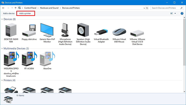 windows10专业版系统电脑怎么将设备连接到共享打印机