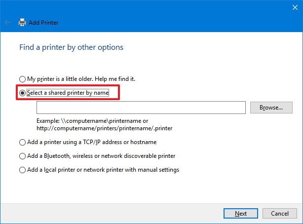 windows10专业版系统电脑怎么将设备连接到共享打印机