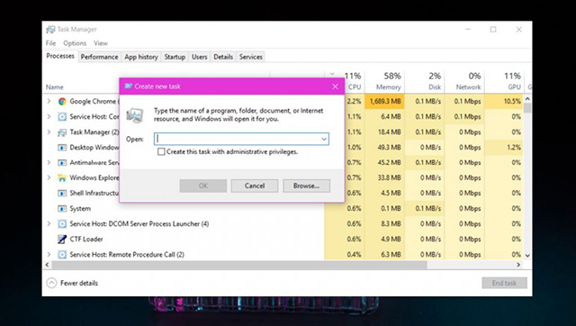 windows10系统电脑出现黑色桌面怎么办?