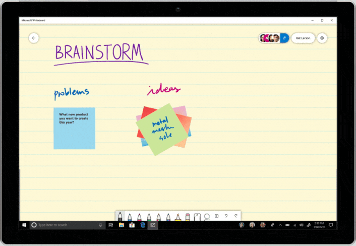 Win10白板应用Whiteboard新版发布下载