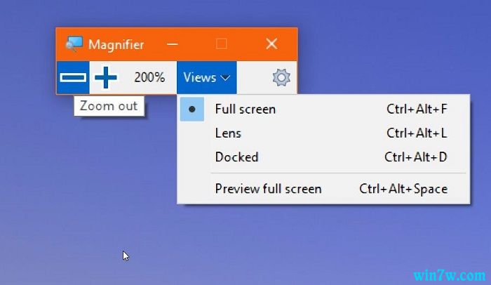微软Win10 20H1放大镜应用将有什么样的改进