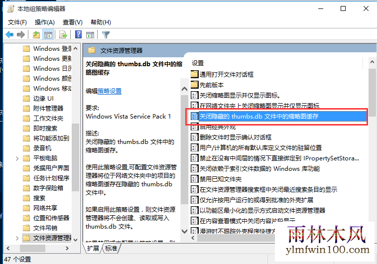 Win10系统thumbs.db文件怎么删除的方法
