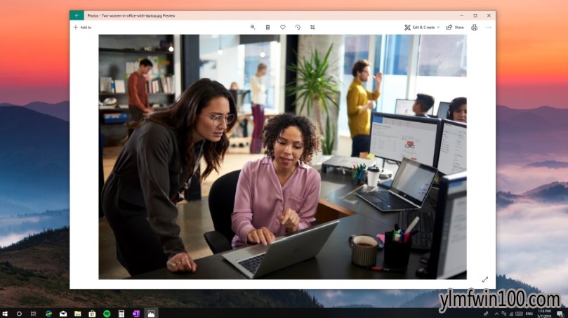 Windows 10内置照片应用裁剪图片方式迎来改进