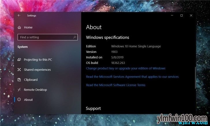 win10 1903�°�18362.263���£������������ر׶�