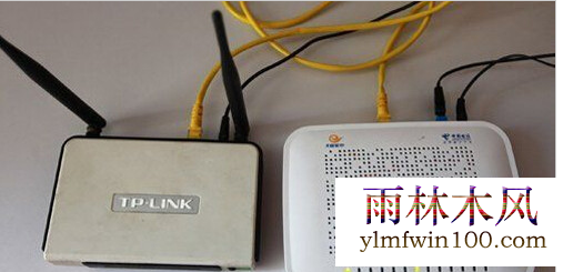 win10系统下路由器和猫怎么连接?