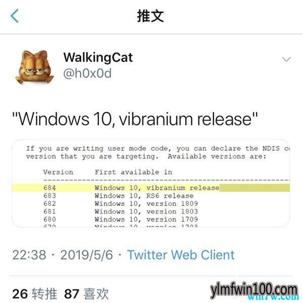 ���ϳ�Windows 10 19H2�����ش���£�ֻ�Ǹ������