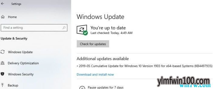 用户吐槽:Win10 KB4497935在某些设备上存在反复安装的问题