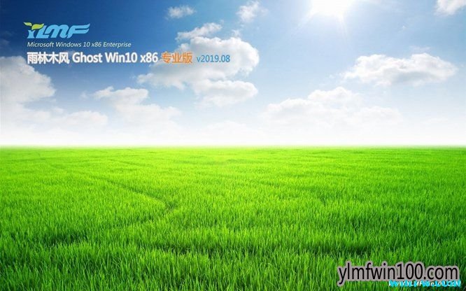 雨林木风Win10x86 最新专业版 v2019.08(激活版)
