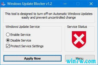 Windows 10 1903更新屏蔽器:Windows Update Blocker 1.2发布