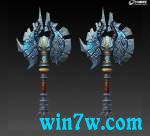 魔兽世界战斧制作过程详解 3DMAX全景教程