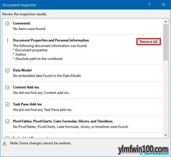 Win10ϵͳ��δ�Office�еĹ���Excel���ӱ���֮ǰ����ɾ��������Ϣ